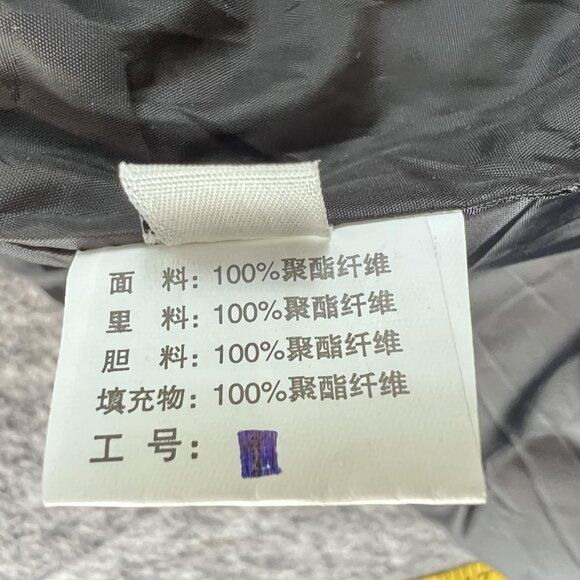 Girls Medium Quilted Black Winter Snow Pants Elastic Waistband Pockets Outdoors - Picture 9 of 9